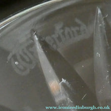 Load image into Gallery viewer, Vintage WATERFORD CRYSTAL "Boyne". PAIR of Large White Wine / Champagne Glasses
