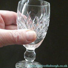 Load image into Gallery viewer, WATERFORD CRYSTAL "Boyne". SET OF FIVE Sherry Glasses. 4 1/4 inches
