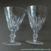 Load image into Gallery viewer, WATERFORD CRYSTAL "Eileen" PAIR OF RED WINE GLASSES. Each 5 1/2 inches in height
