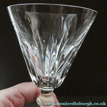 Load image into Gallery viewer, WATERFORD CRYSTAL "Eileen" PAIR OF RED WINE GLASSES. Each 5 1/2 inches in height
