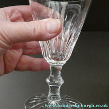 Load image into Gallery viewer, WATERFORD CRYSTAL "Eileen" SINGLE. Small White Wine Glass. 5 inches in height

