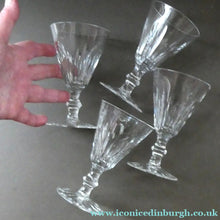 Load image into Gallery viewer, WATERFORD CRYSTAL "Eileen" SINGLE. Small White Wine Glass. 5 inches in height
