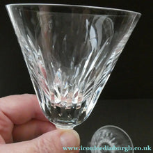 Load image into Gallery viewer, WATERFORD CRYSTAL "Eileen" SINGLE White Wine or Claret Glass. 5 1/4 inches in height 

