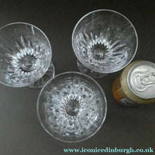 Load image into Gallery viewer, WATERFORD CRYSTAL "Eileen" SINGLE White Wine or Claret Glass. 5 1/4 inches in height 

