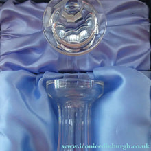 Load image into Gallery viewer, Vintage Waterford Crystal Short Stem COLLEEN Decanter IN ORIGINAL PRESENTATION BOX
