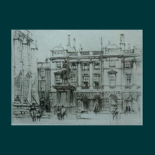Load image into Gallery viewer, SCOTTISH ART. William Walcot (1874 - 1943) Parliament Square, Edinburgh. Pencil Signed
