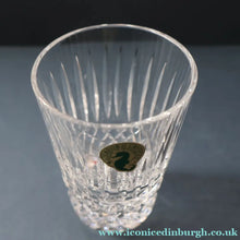 Load image into Gallery viewer, Vintage WATERFORD CRYSTAL "Maeve" Smaller 5 oz Tumbler. SET OF FOUR. Each 3 1/2  inches in height
