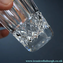 Load image into Gallery viewer, Vintage WATERFORD CRYSTAL "Maeve" Smaller 5 oz Tumbler. SET OF FOUR. Each 3 1/2  inches in height
