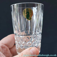 Load image into Gallery viewer, Vintage WATERFORD CRYSTAL "Maeve" Smaller 5 oz Tumbler. SET OF FOUR. Each 3 1/2  inches in height
