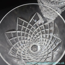 Load image into Gallery viewer, Waterford Crystal. Large Conical Champagne Flute. Tyrone Pattern. 7 1/8 inches - VINTAGE CRYSTAL GLASSES
