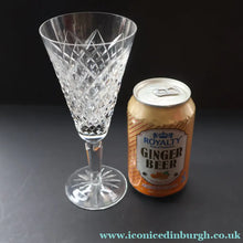Load image into Gallery viewer, Waterford Crystal. Large Conical Champagne Flute. Tyrone Pattern. 7 1/8 inches - VINTAGE CRYSTAL GLASSES
