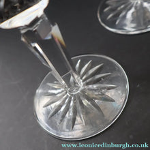 Load image into Gallery viewer, Waterford Crystal. Large Conical Champagne Flute. Tyrone Pattern. 7 1/8 inches - VINTAGE CRYSTAL GLASSES
