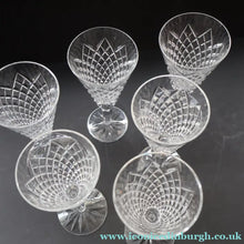 Load image into Gallery viewer, Waterford Crystal. Large Conical Champagne Flute. Tyrone Pattern. 7 1/8 inches - VINTAGE CRYSTAL GLASSES
