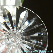 Load image into Gallery viewer, Vintage WATERFORD CRYSTAL "Boyne". PAIR of Large White Wine / Champagne Glasses
