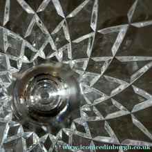 Load image into Gallery viewer, Vintage WATERFORD CRYSTAL "Boyne". PAIR of Large White Wine / Champagne Glasses
