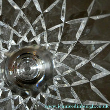 Load image into Gallery viewer, Vintage WATERFORD CRYSTAL "Boyne". PAIR of Large White Wine / Champagne Glasses

