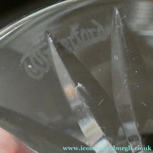 Load image into Gallery viewer, Vintage WATERFORD CRYSTAL "Boyne". PAIR of Large White Wine / Champagne Glasses
