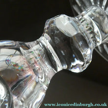 Load image into Gallery viewer, Vintage WATERFORD CRYSTAL "Boyne". PAIR of Large White Wine / Champagne Glasses
