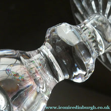 Load image into Gallery viewer, Vintage WATERFORD CRYSTAL "Boyne". PAIR of Large White Wine / Champagne Glasses
