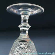Load image into Gallery viewer, PAIR OF Vintage WATERFORD CRYSTAL "Dunmore"  White Wine or Claret Glass. 5 1/4  inches

