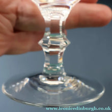 Load image into Gallery viewer, PAIR OF Vintage WATERFORD CRYSTAL "Dunmore"  White Wine or Claret Glass. 5 1/4  inches
