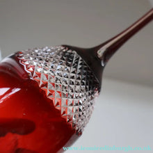 Load image into Gallery viewer, Rare John Rocha for Waterford Crystal. Pair of Large LUME Red Wine Glasses. In Presentation Box. 500 ml
