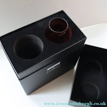 Load image into Gallery viewer, Rare John Rocha for Waterford Crystal. Pair of Large LUME Red Wine Glasses. In Presentation Box. 500 ml
