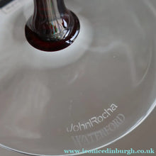 Load image into Gallery viewer, Rare John Rocha for Waterford Crystal. Pair of Large LUME Red Wine Glasses. In Presentation Box. 500 ml
