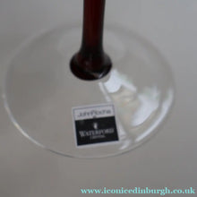 Load image into Gallery viewer, Rare John Rocha for Waterford Crystal. Pair of Large LUME Red Wine Glasses. In Presentation Box. 500 ml
