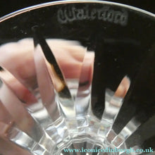 Load image into Gallery viewer, SET OF SIX. Vintage Waterford Crystal KENMARE (Cut) Stemmed CLARET Glasses. 6 inches

