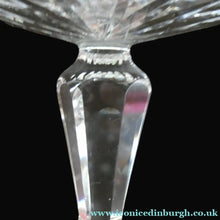 Load image into Gallery viewer, SET OF SIX. Vintage Waterford Crystal KENMARE (Cut) Stemmed CLARET Glasses. 6 inches
