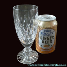 Load image into Gallery viewer, Vintage WATERFORD CRYSTAL "Boyne". PAIR of Large White Wine / Champagne Glasses
