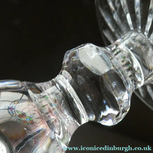Load image into Gallery viewer, Vintage WATERFORD CRYSTAL "Boyne". PAIR of Large White Wine / Champagne Glasses
