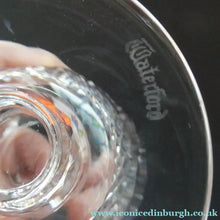 Load image into Gallery viewer, Vintage Waterford Claret or White Wine Glass. Colleen Pattern
