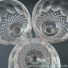Load image into Gallery viewer, Vintage Waterford Claret or White Wine Glass. Colleen Pattern
