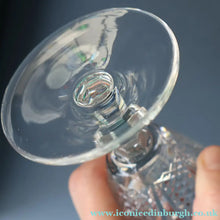 Load image into Gallery viewer, SINGLE Vintage WATERFORD CRYSTAL "Dunmore"  White Wine or Claret Glass. 5 1/4  inches

