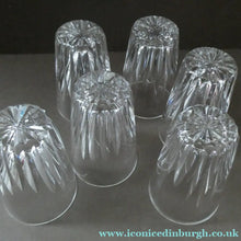 Load image into Gallery viewer, WATERFORD CRYSTAL "Eileen" Smaller 5 oz Tumbler. SET OF SIX. Each 3 1/2 inches in height Media 1 of 13
