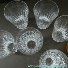 Load image into Gallery viewer, WATERFORD CRYSTAL "Eileen" Smaller 5 oz Tumbler. SET OF SIX. Each 3 1/2 inches in height Media 1 of 13
