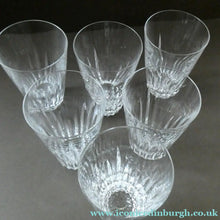 Load image into Gallery viewer,  WATERFORD CRYSTAL "Eileen" Tall 12 oz Tumbler. SET OF SIX. Each 5 inches in height
