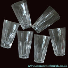 Load image into Gallery viewer,  WATERFORD CRYSTAL "Eileen" Tall 12 oz Tumbler. SET OF SIX. Each 5 inches in height
