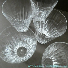 Load image into Gallery viewer,  WATERFORD CRYSTAL "Eileen" Tall 12 oz Tumbler. SET OF SIX. Each 5 inches in height
