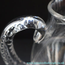 Load image into Gallery viewer, STUNNING LARGE: Rare 1930s Art Deco Crystal Water Jug WEBB CORBETT. 7 1/2 inches in height - VINTAGE CRYSTAL GLASSES
