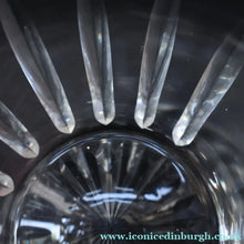 Load image into Gallery viewer, STUNNING LARGE: Rare 1930s Art Deco Crystal Water Jug WEBB CORBETT. 7 1/2 inches in height - VINTAGE CRYSTAL GLASSES
