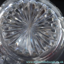 Load image into Gallery viewer, STUNNING LARGE: Rare 1930s Art Deco Crystal Water Jug WEBB CORBETT. 7 1/2 inches in height - VINTAGE CRYSTAL GLASSES
