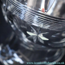 Load image into Gallery viewer, STUNNING LARGE: Rare 1930s Art Deco Crystal Water Jug WEBB CORBETT. 7 1/2 inches in height - VINTAGE CRYSTAL GLASSES
