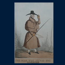 Load image into Gallery viewer, William Heath ORIGINAL 1820s Georgian Satirical Print. The Duke of Wellington. The Man Wot Drives The Sovereign
