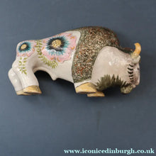 Load image into Gallery viewer, WELSH INTEREST: Collectable 1950s Figurine by BASIL MATTHEWS (1913 - 1985) of a Bison
