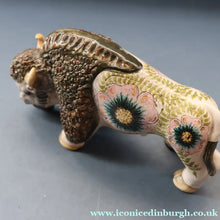 Load image into Gallery viewer, WELSH INTEREST: Collectable 1950s Figurine by BASIL MATTHEWS (1913 - 1985) of a Bison
