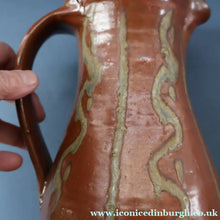 Load image into Gallery viewer, WELSH STUDIO POTTERY. Large Red Glazed Stoneware Jug by Terry Bell Hughes (b. 1937). 11 3/4 inches
