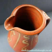 Load image into Gallery viewer, WELSH STUDIO POTTERY. Large Red Glazed Stoneware Jug by Terry Bell Hughes (b. 1937). 11 3/4 inches
